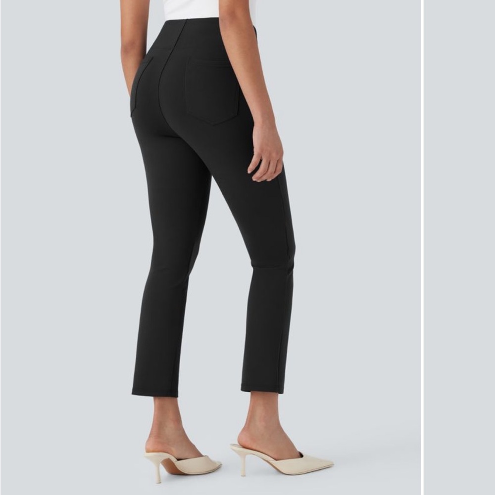 HALARA Black Ankle Pants - Picture 2 of 4